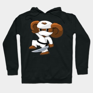 Cute and Adorable Big Ears Sword Ninja Cheburashka Hoodie